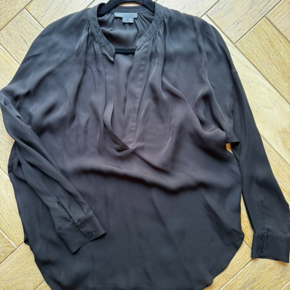 Vince blouse XS black